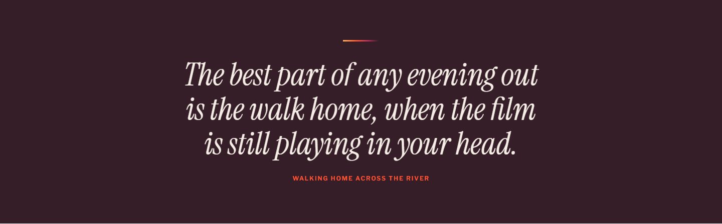 The full-width quote